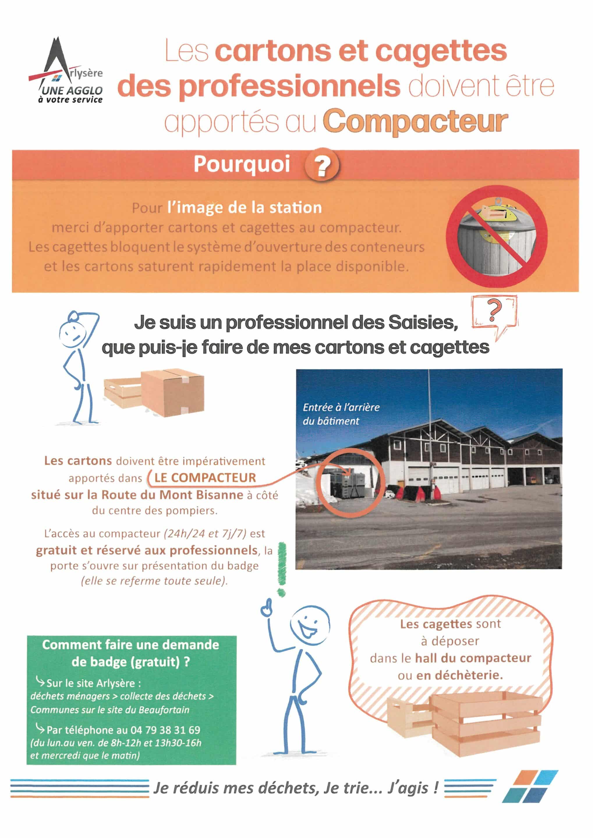 Communauté de communes du Beaufortain - fiche explicative du tri des déchets